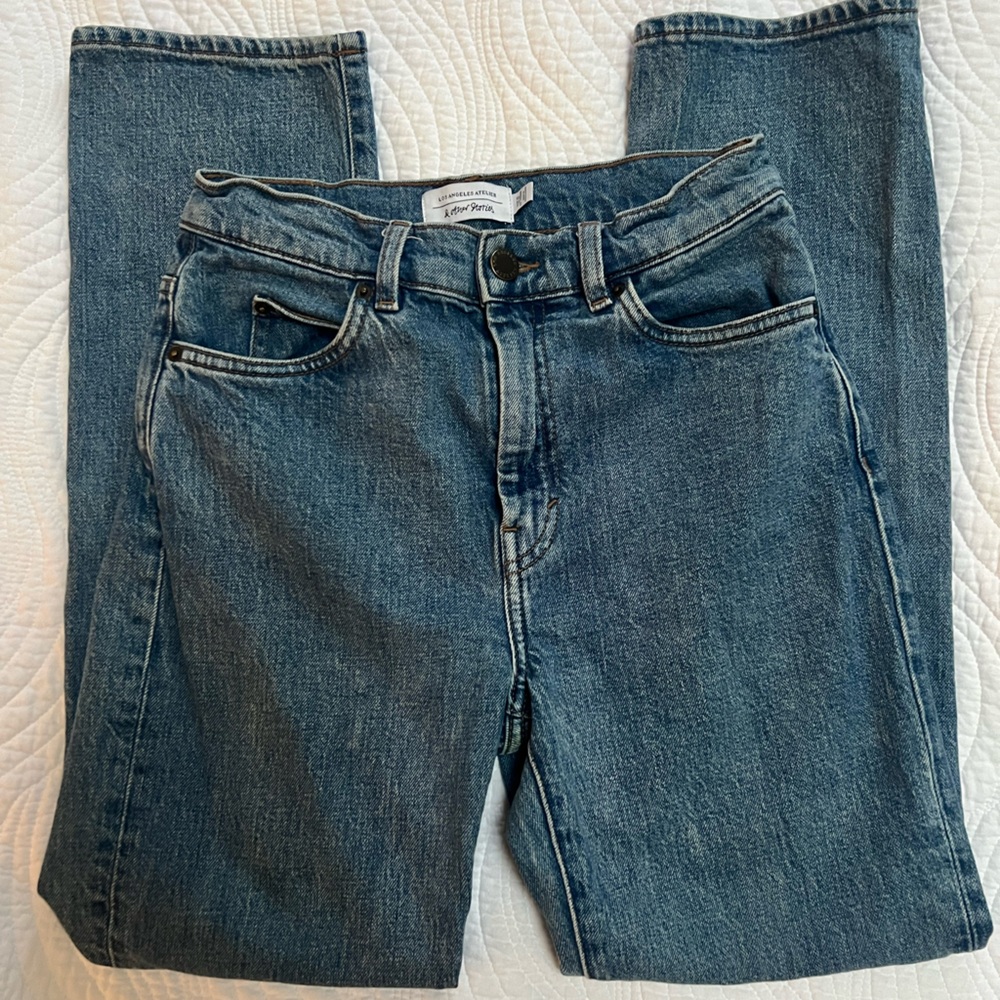 & Other Stories Women's Straight Leg Blue Jeans